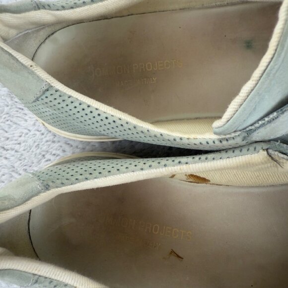 Common Projects Men’s  Light Blue Sneakers Size 10 US / 43 EU - Picture 3 of 11